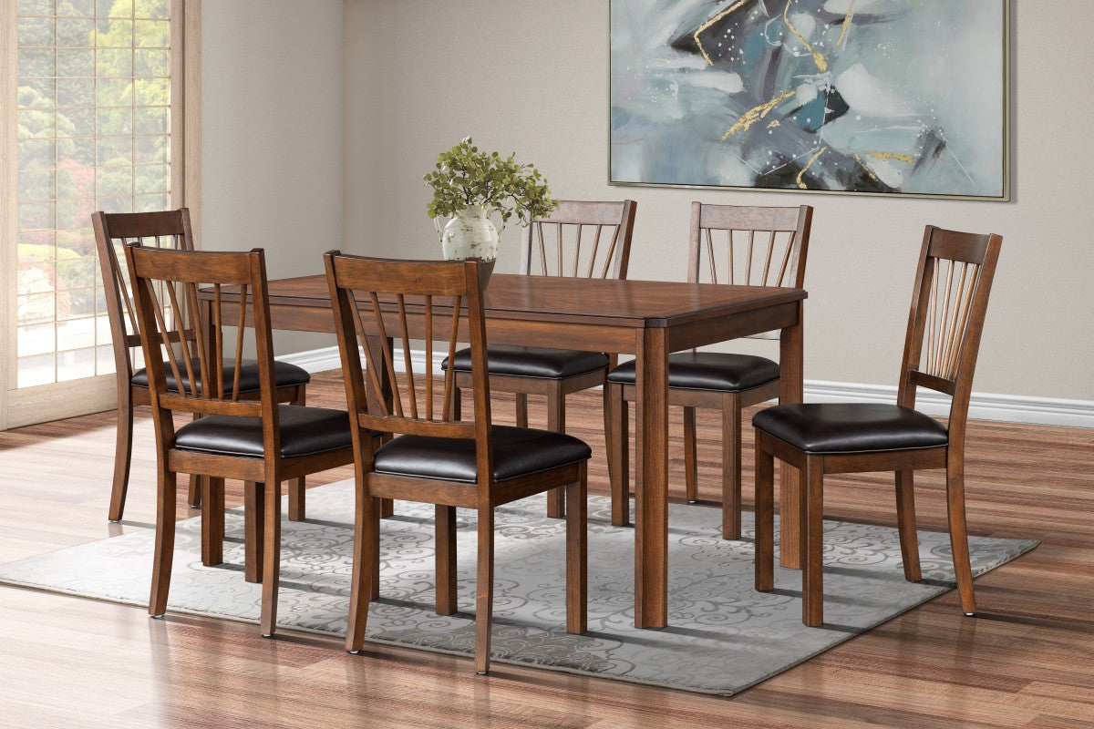 SBDS 573322 - 7 PIECE DINING SET - ESPRESSO