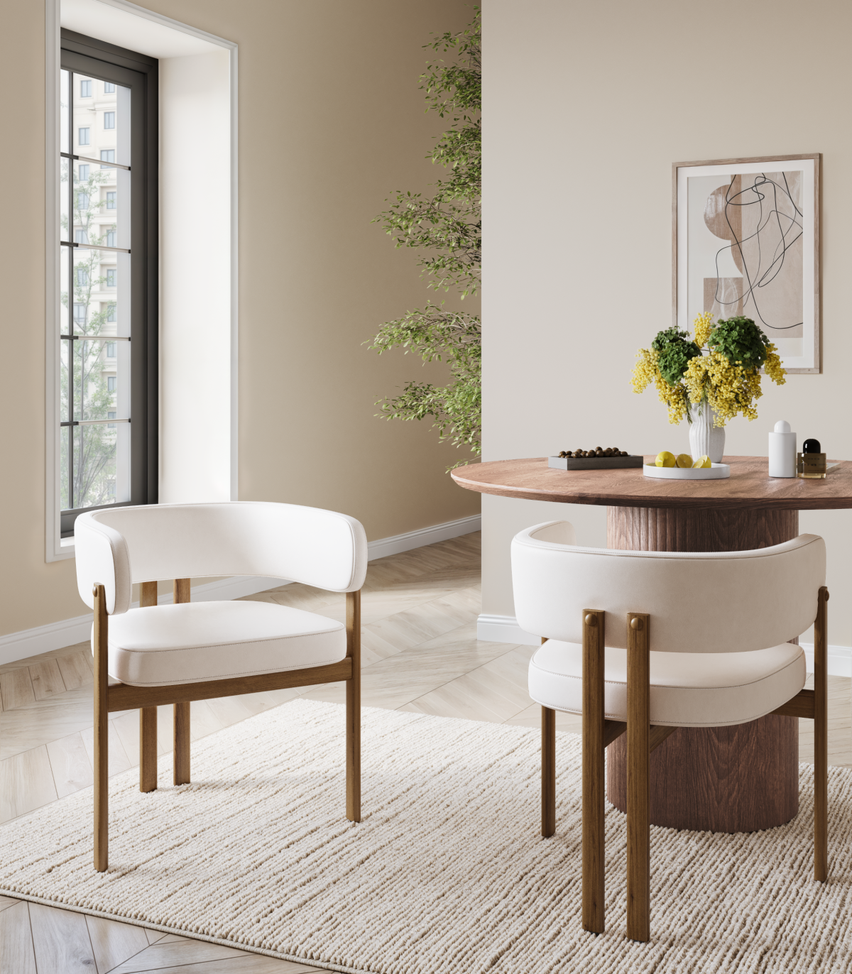 SBDC BELISSE - SET OF 2 - 4 COLOUR OPTIONS