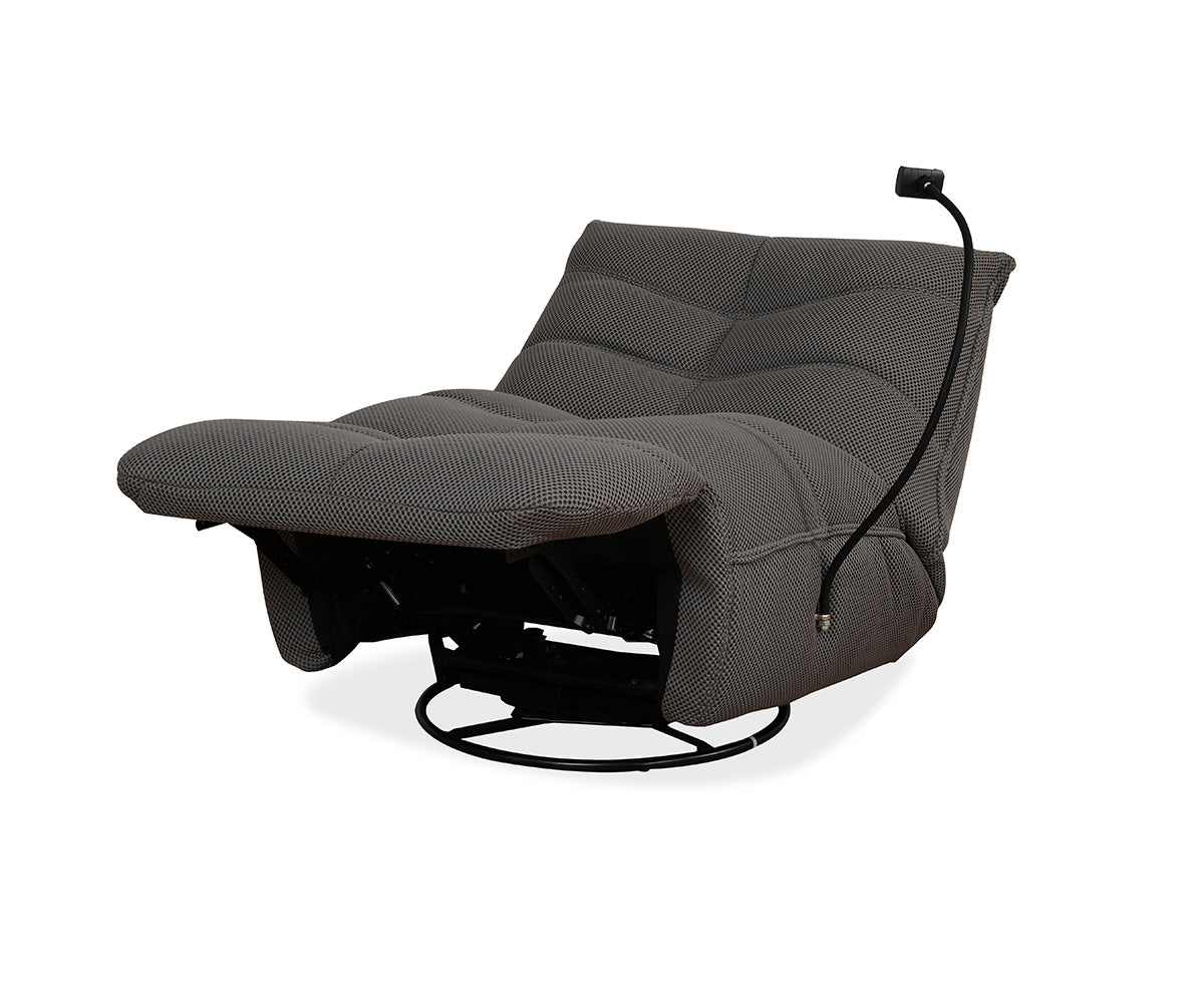 Ava Chair Grey - Storage Pocket