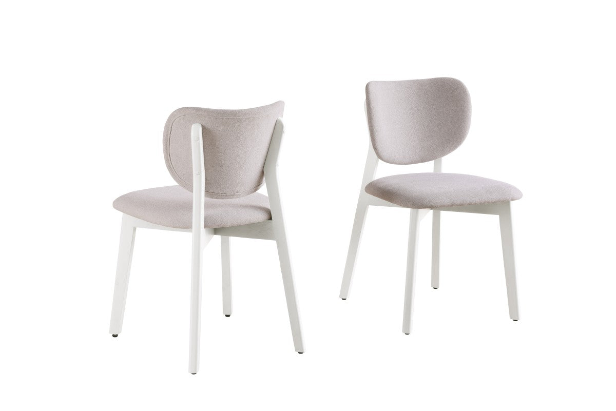 SBDS 3228411 - 5 PIECE DINING SET - LAVAGE BLANC/NOYER