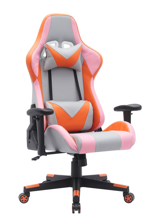 Grey & Orange Gaming Chair Toronto