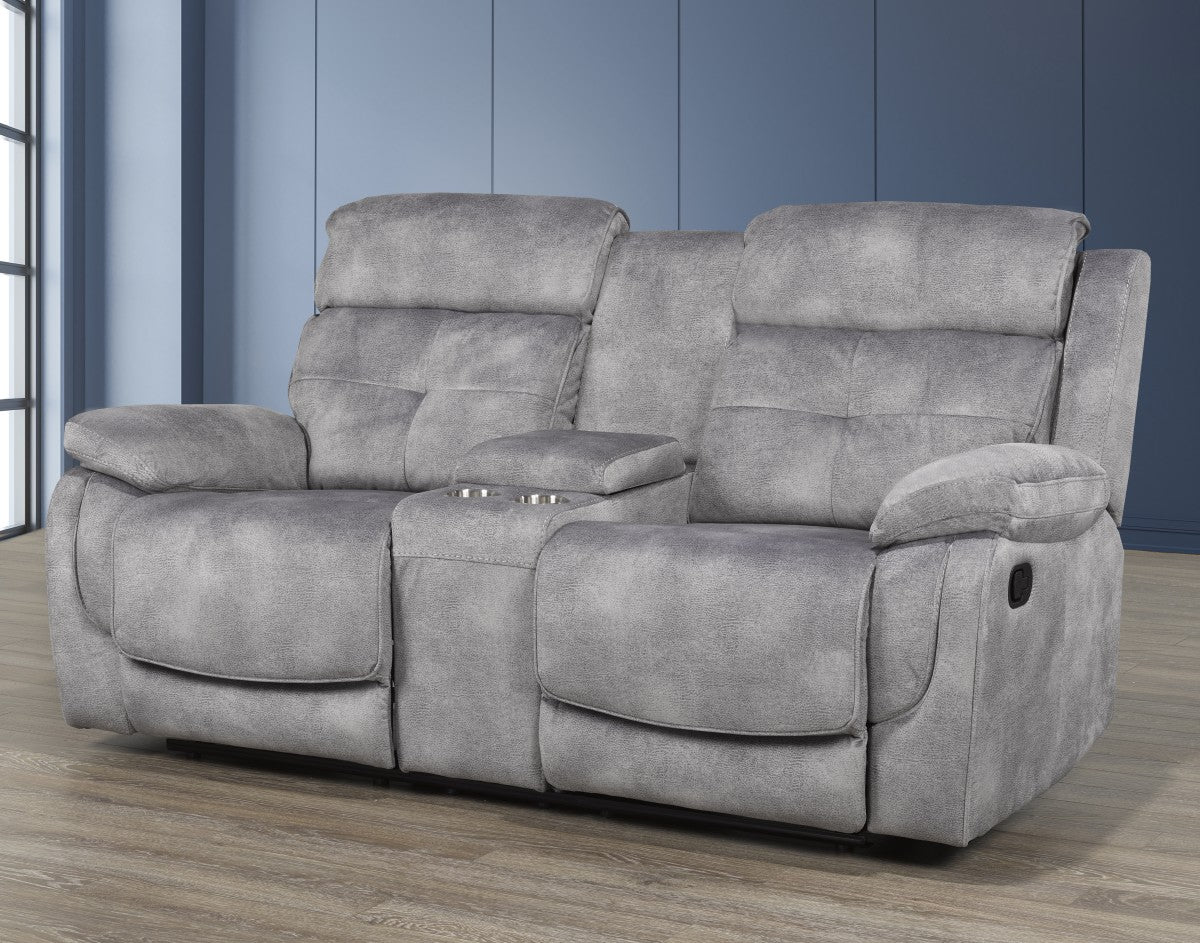 FS LOVESEAT RECLINER - GREY
