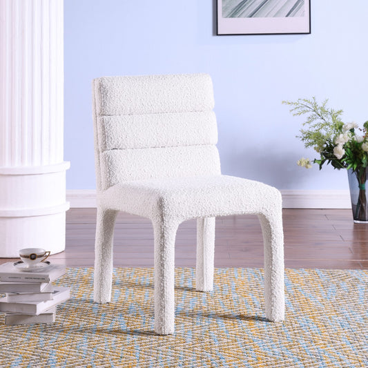 SBDC SALOMI - CREAM/BLACK BOUCLE FABRIC - SET OF 2