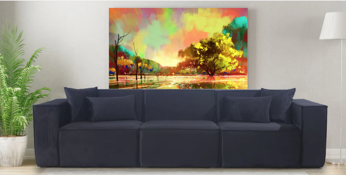 Eco Gray 3-seater sofa