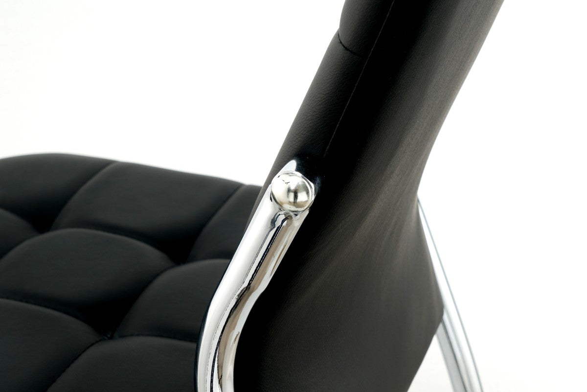 SBDC 1142- BLACK CHROME - SET OF 4