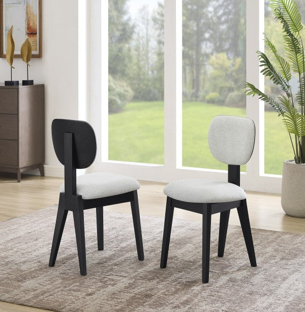 SBDS 416217 - 7 PIECE DINING SET - BLACK