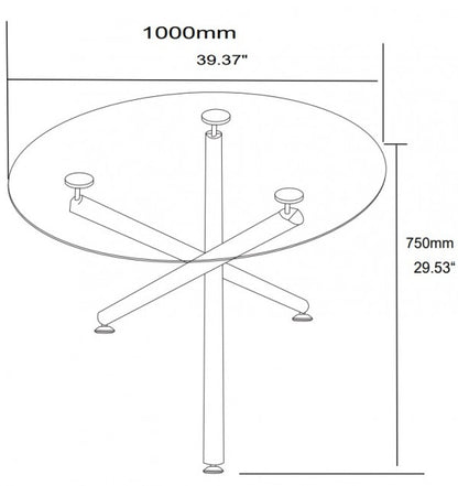 Dining Table - Gold Room Setting