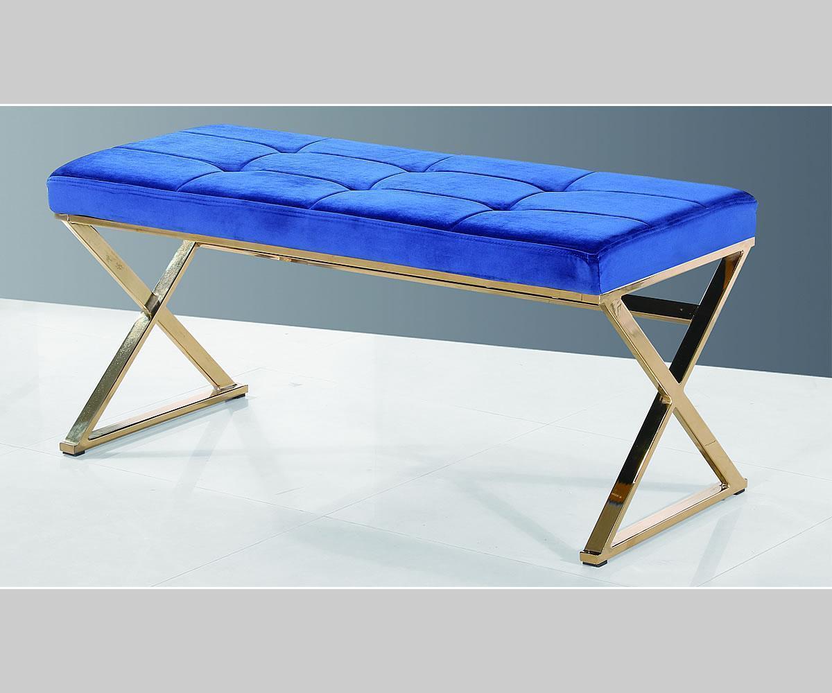 Glitzy Bench - Blue