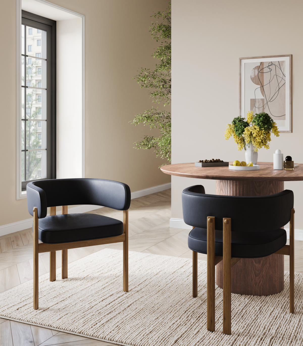 SBDC BELISSE - SET OF 2 - 4 COLOUR OPTIONS