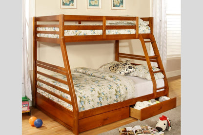 Single Over Double Bunk Bed (Mattresses Included)