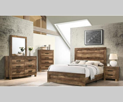Caliban King Bed Brown