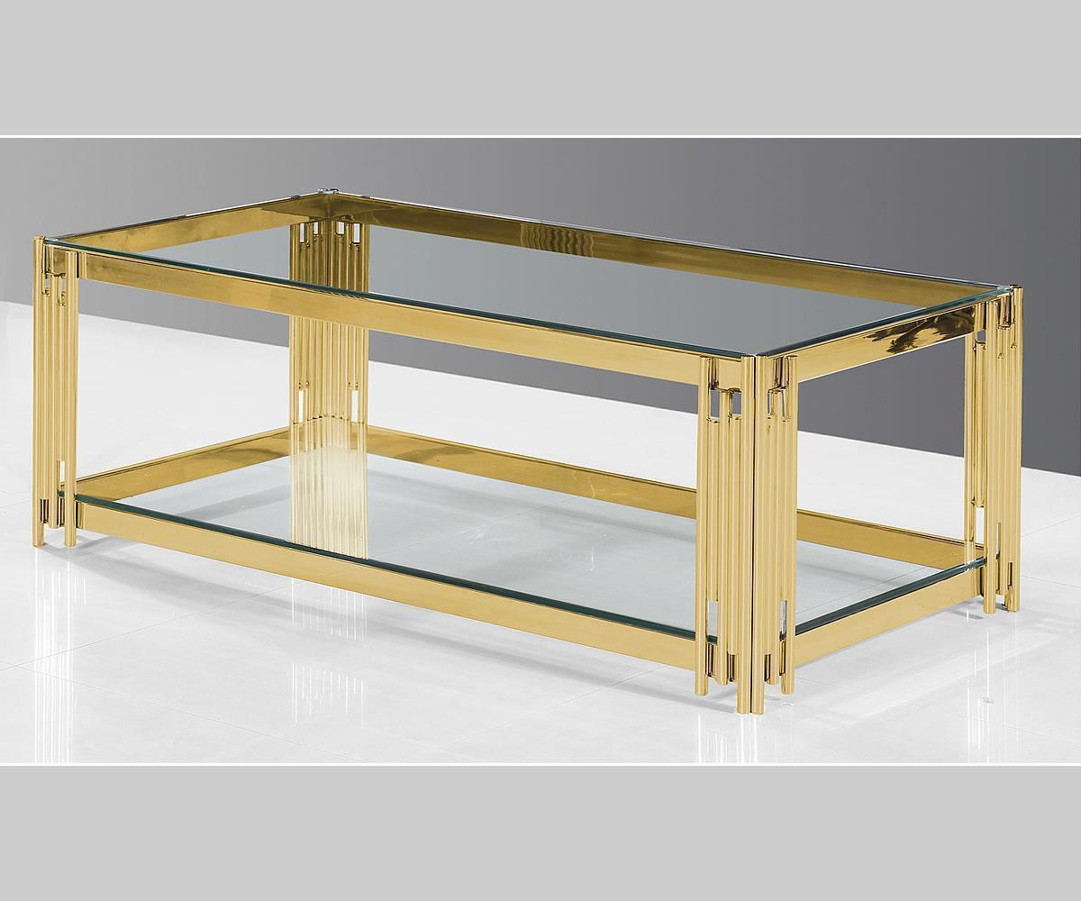 Luna Coffee Table Gold