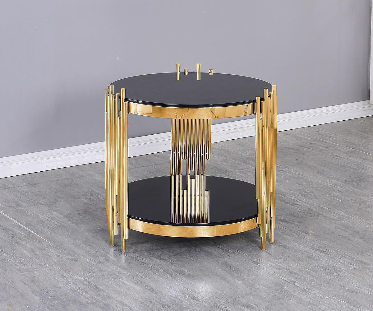 Venus End Table Gold