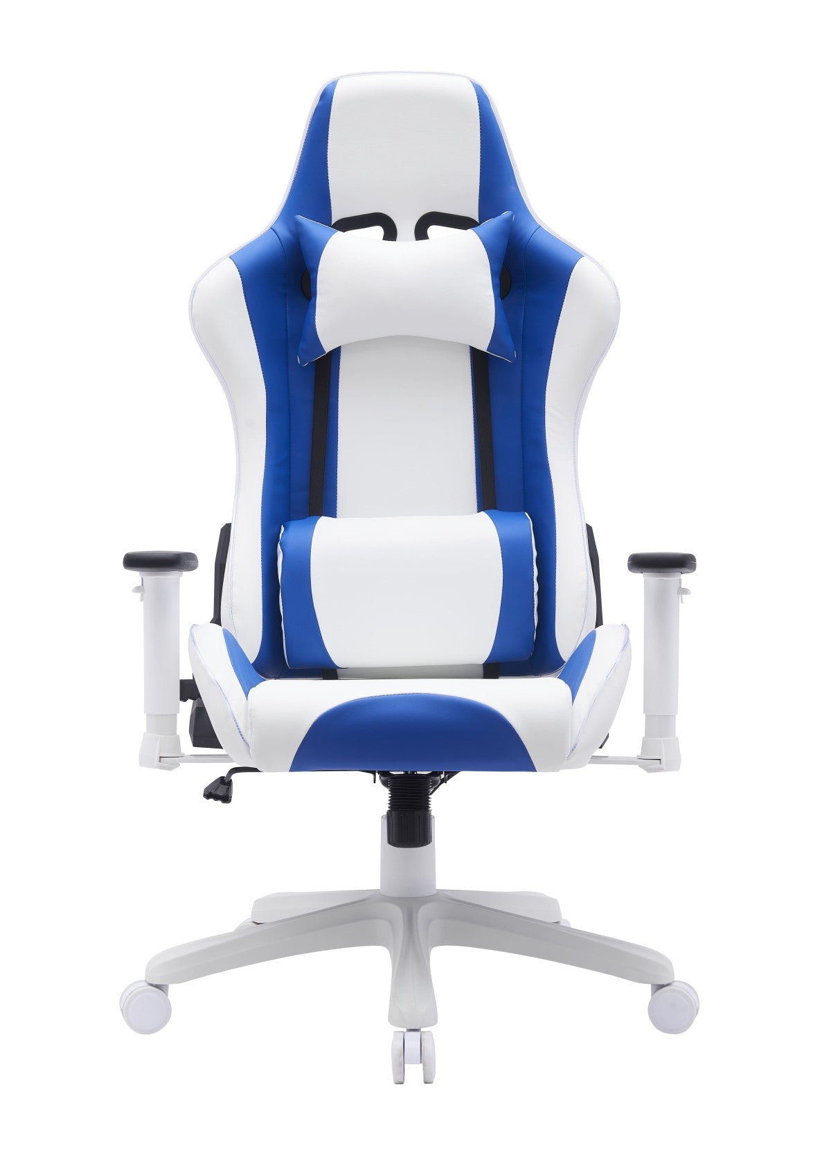 GAMING CHAIR - WHITE/BLUE