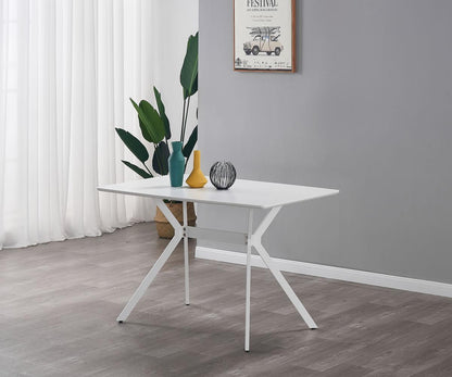 Nash Dining Set White - table