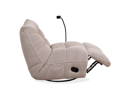 Ava Chair Beige - Side View