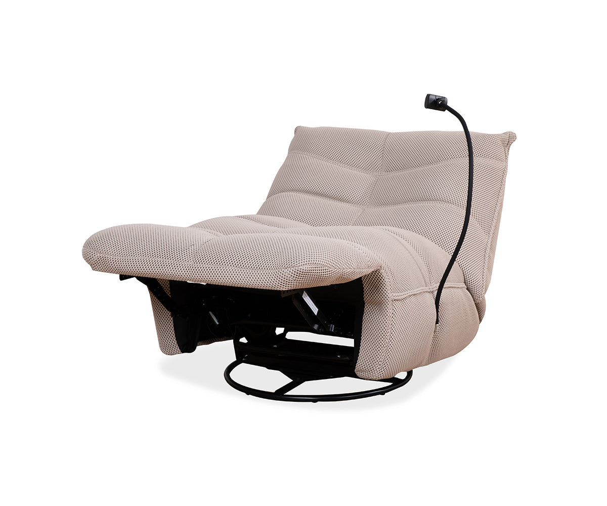 Ava Chair Beige - Storage Pocket