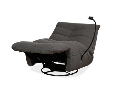 Ava Chair Grey - Storage Pocket