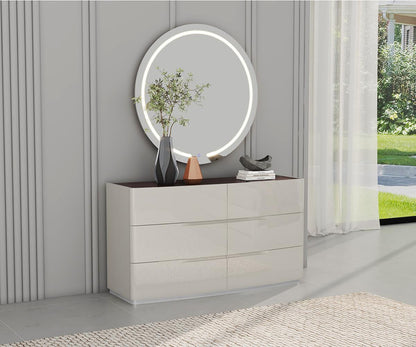 Mario Dresser Mirror with LED