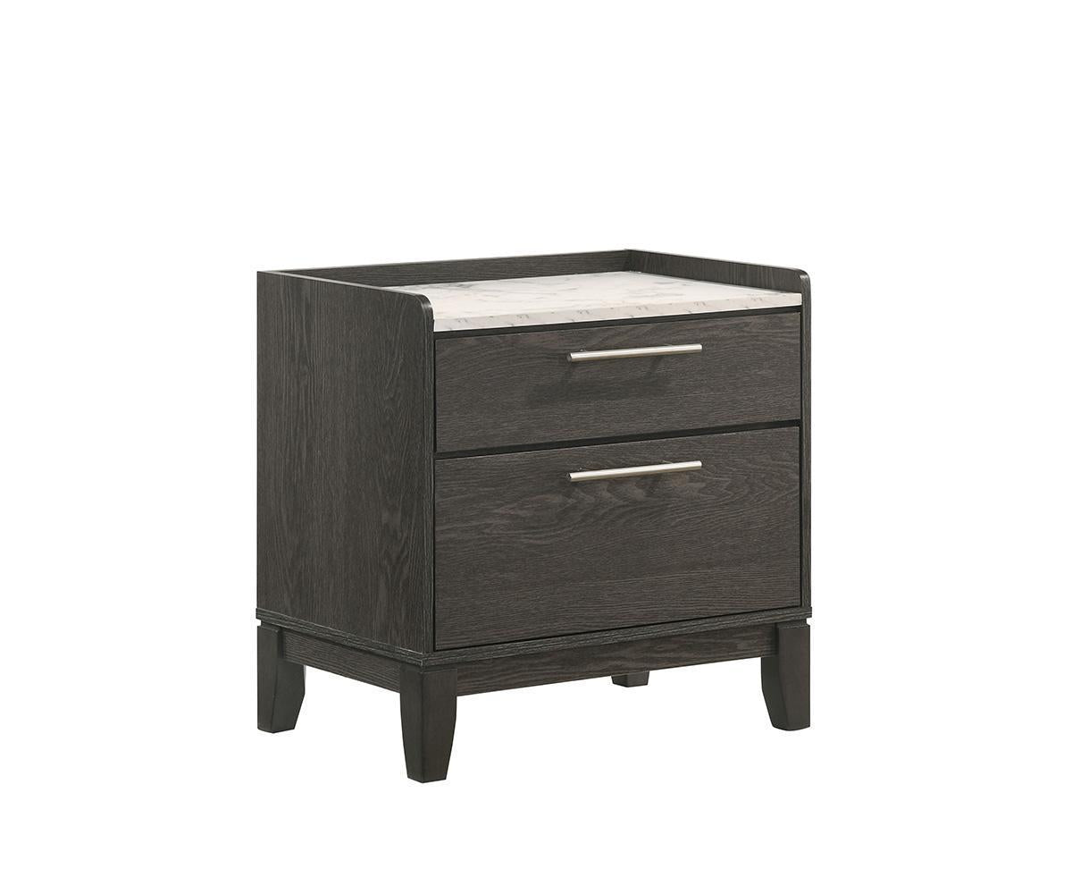 Bailey Nightstand - Dark Grey