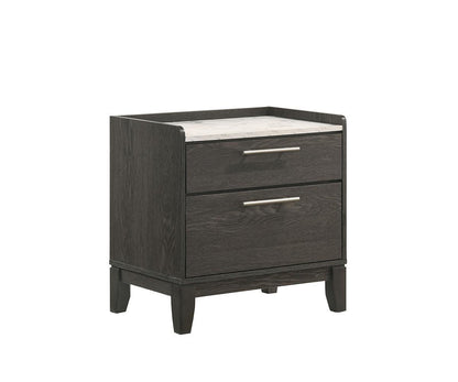 Bailey Nightstand - Dark Grey