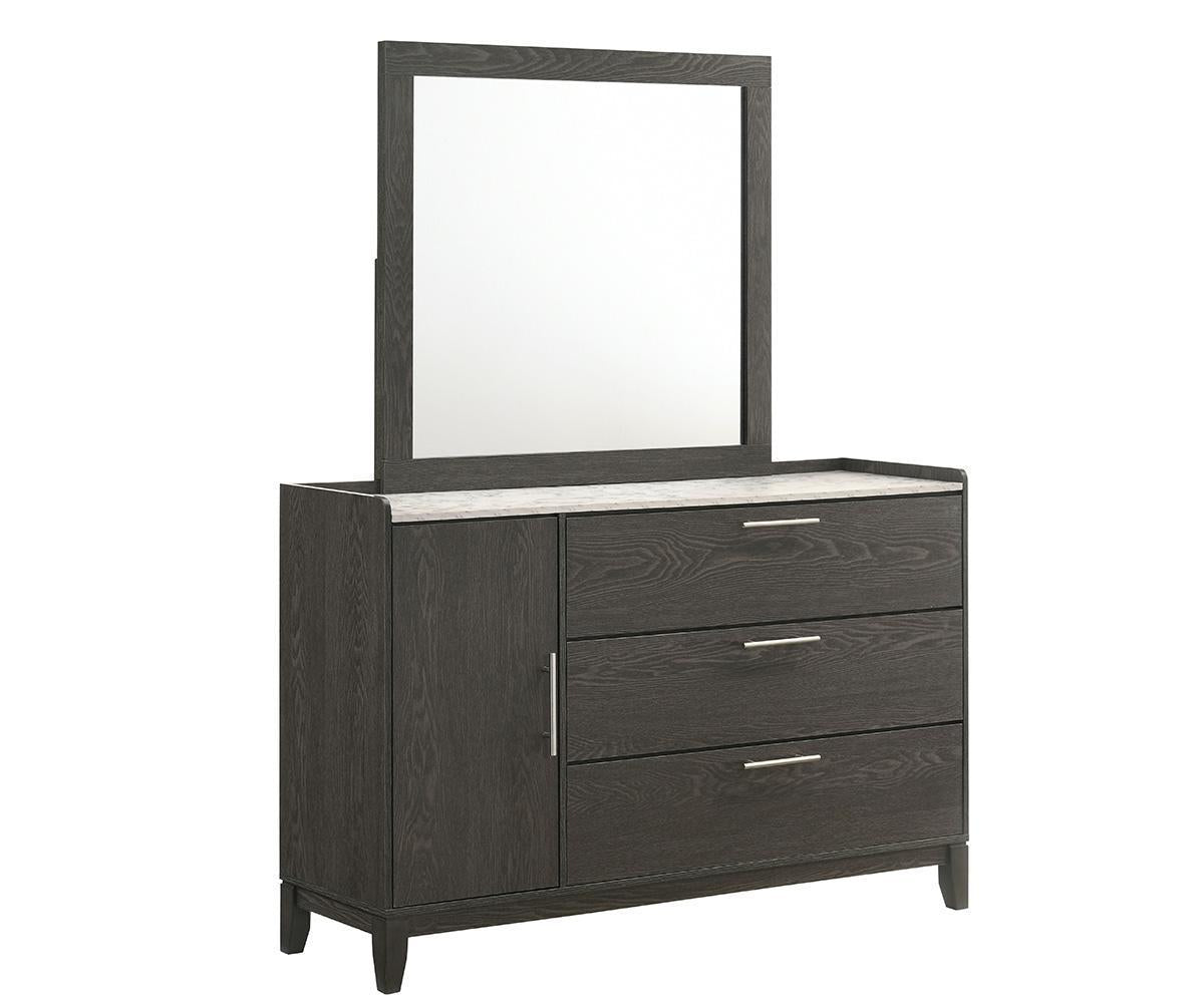 Bailey Mirror - Dark Grey