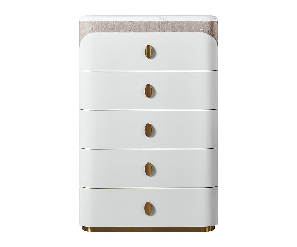 Elvira Bedroom Set Grey - Chest