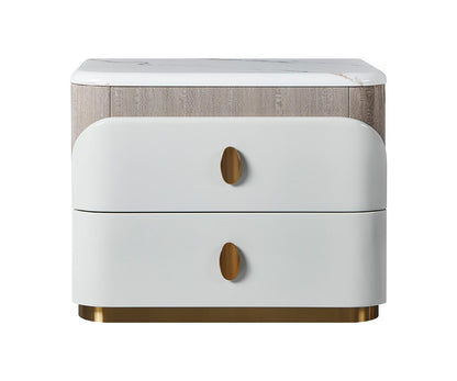 Elvira Bedroom Set Grey - Nightstand