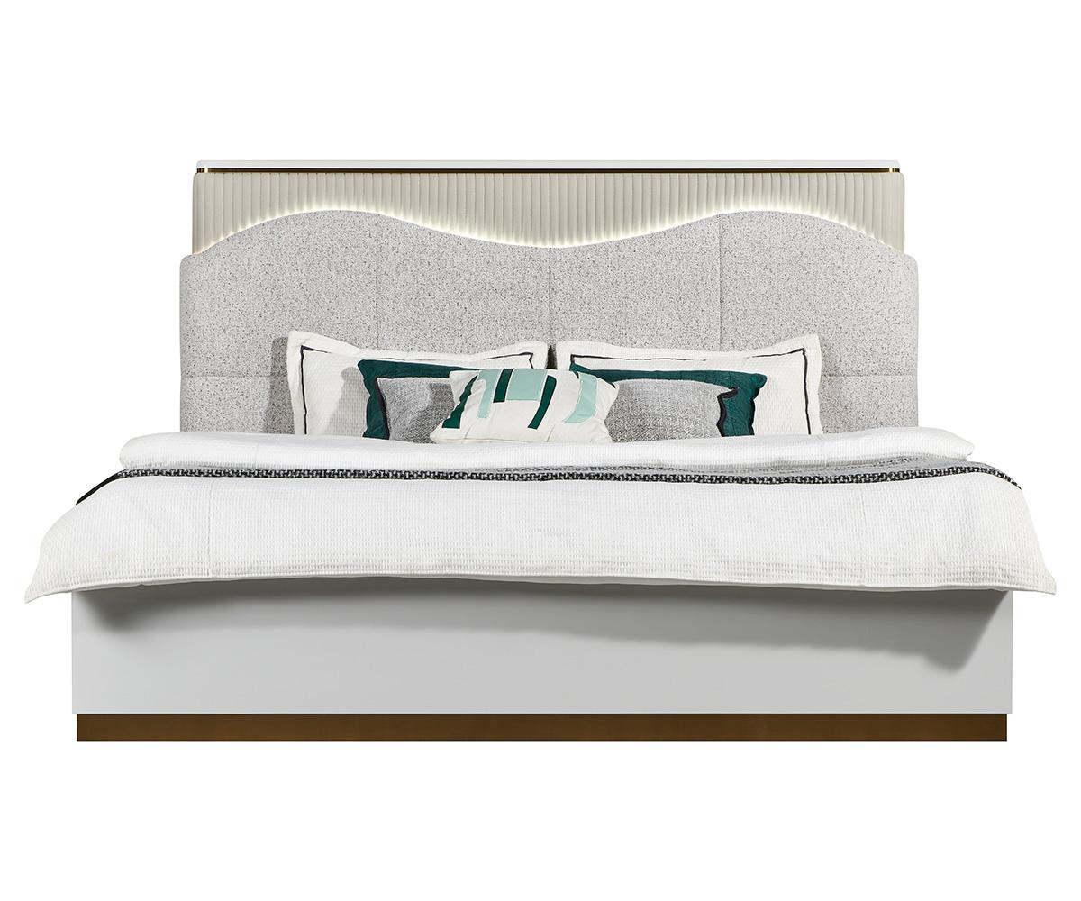 Elvira Bedroom Set Grey - Queen Bed