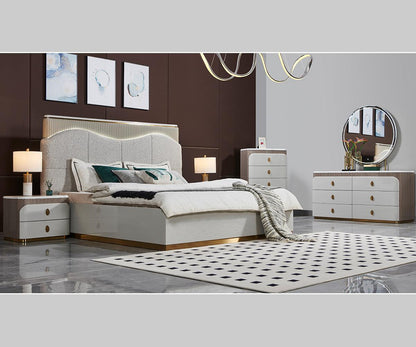 Elvira Bedroom Set Grey - Full Set