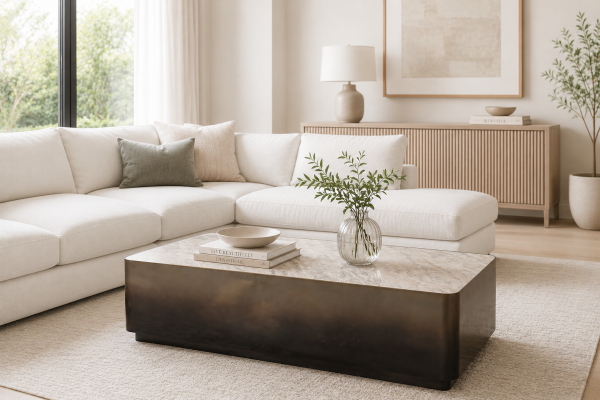 Coffee Table - Gold