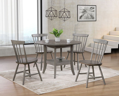 Tulita Grey & Oak Dining Chairs (Set of 2)
