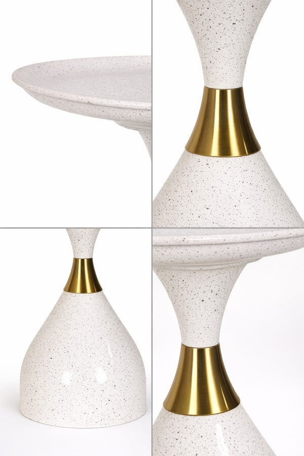Nova Accent Table - White detail