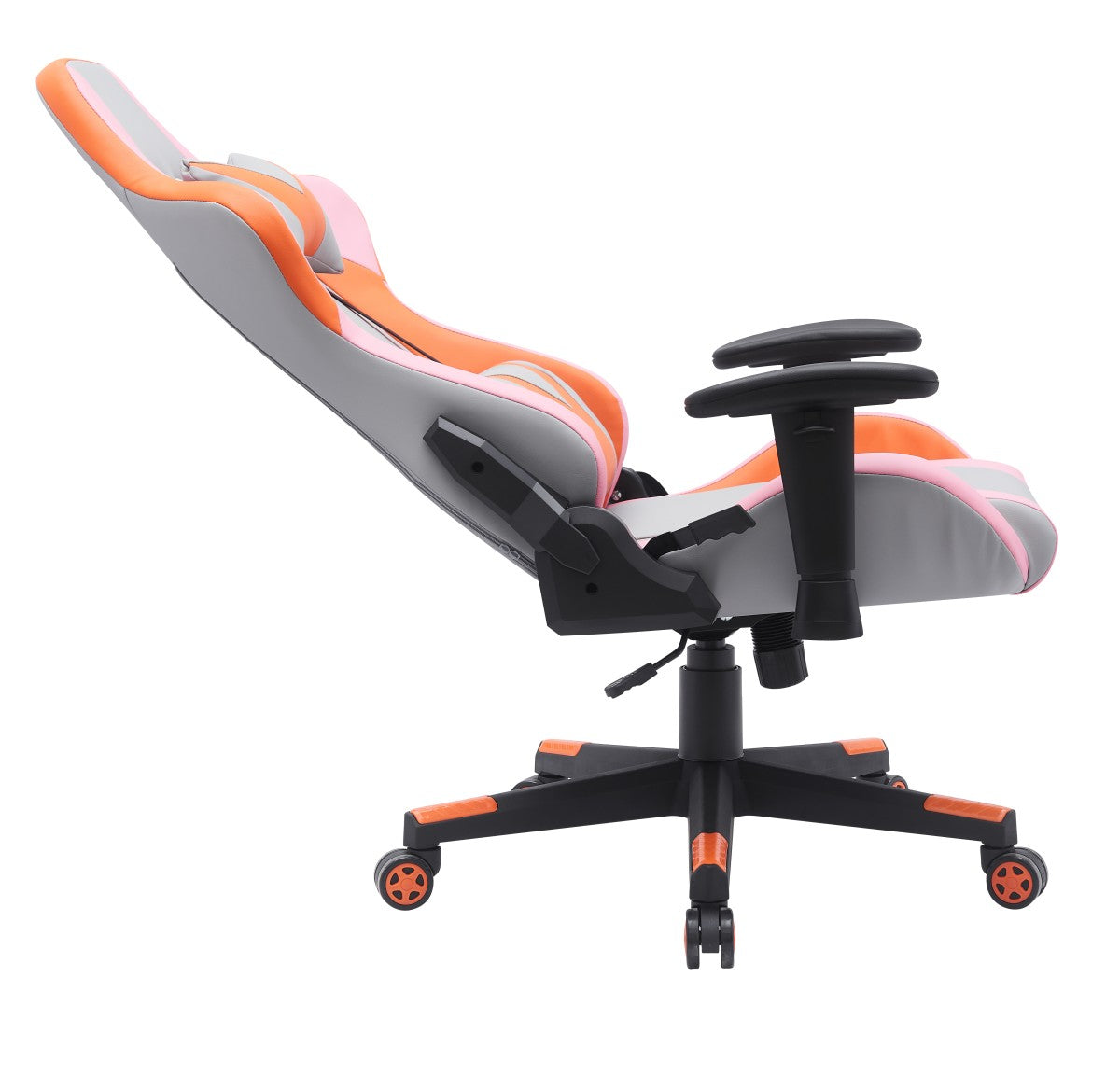 GAMING CHAIR - GREY/ORANGE