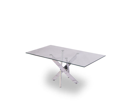 Gold & Chrome Accent Table