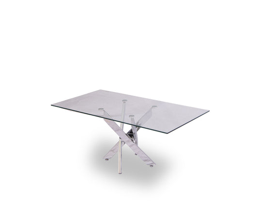 Gold & Chrome Accent Table