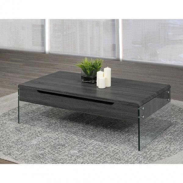Lift-Top Coffee Table - detail view