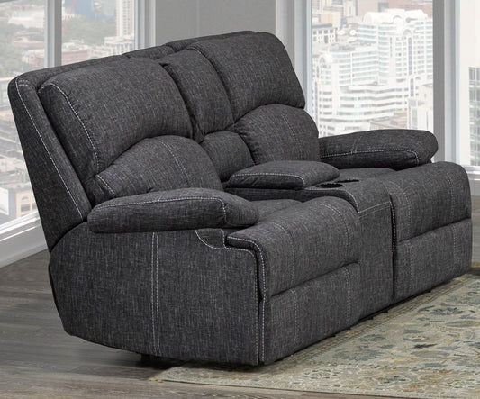 FS RECLINER LOVESEAT - GREY