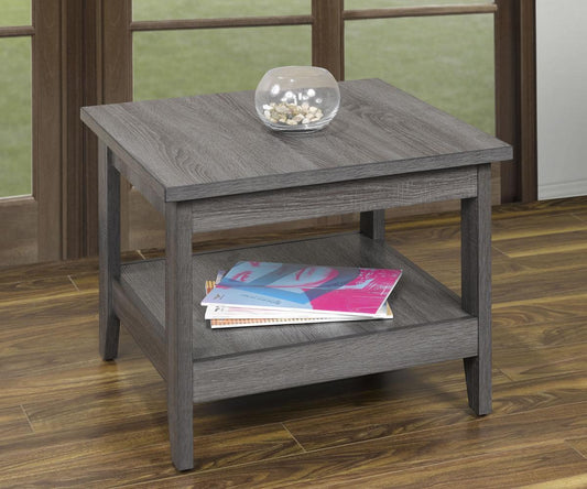 Agatha End Table Oak