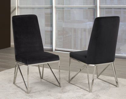 Ariela Dining Chairs - Grey (Set of 2)