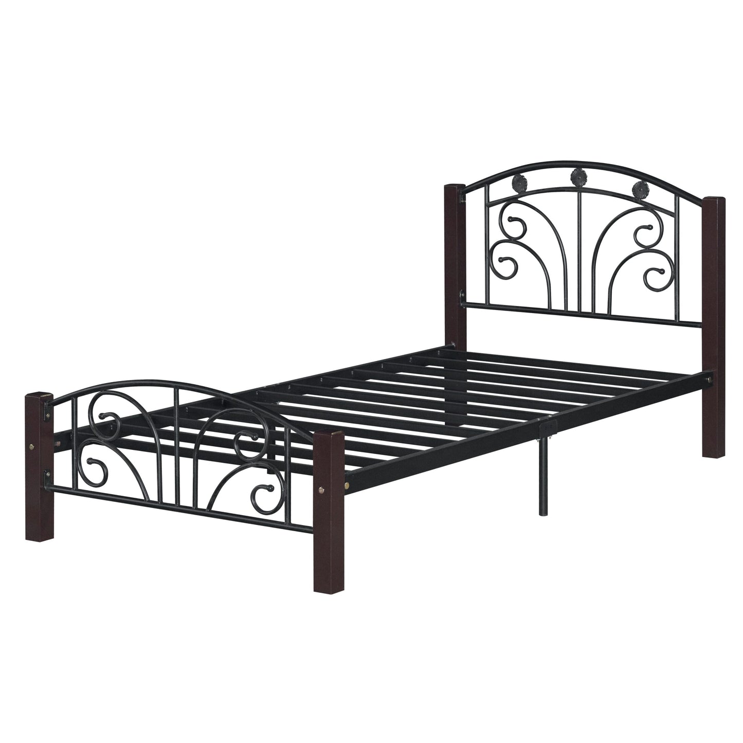 B09 Metal Bed Frame - Black