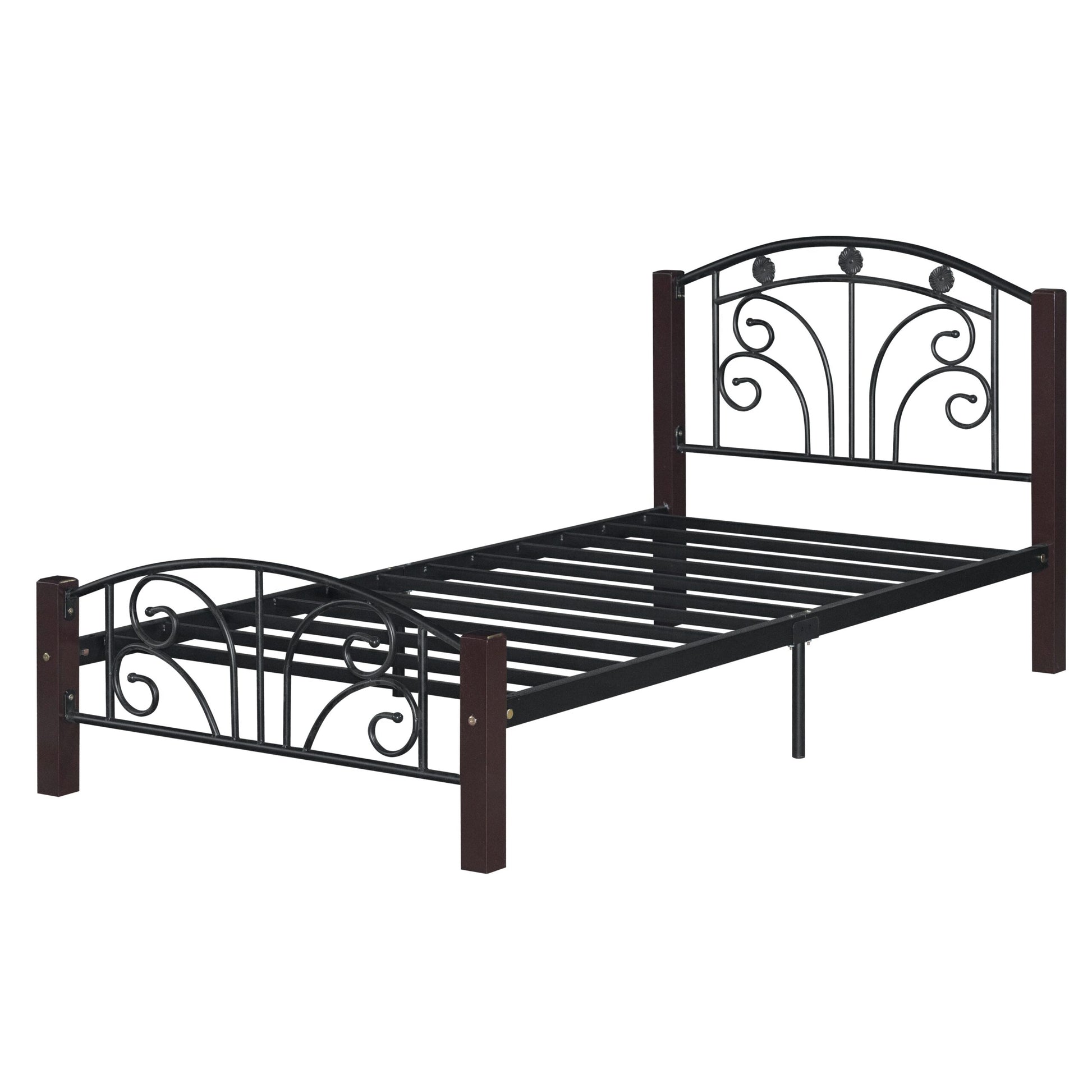 B09 Metal Bed Frame - Black
