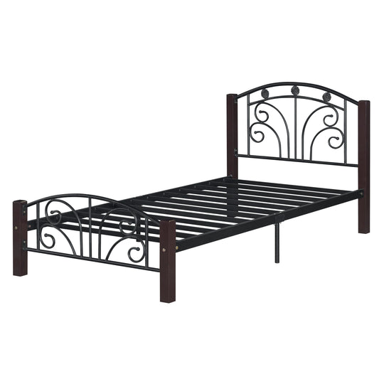 B09 Metal Bed Frame - Black