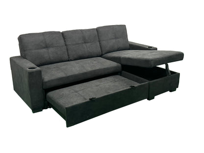 Sofa Bed With Cup Holder