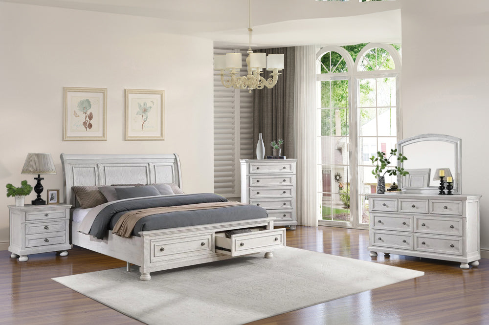 STBS Bedroom Set (Antique White)
