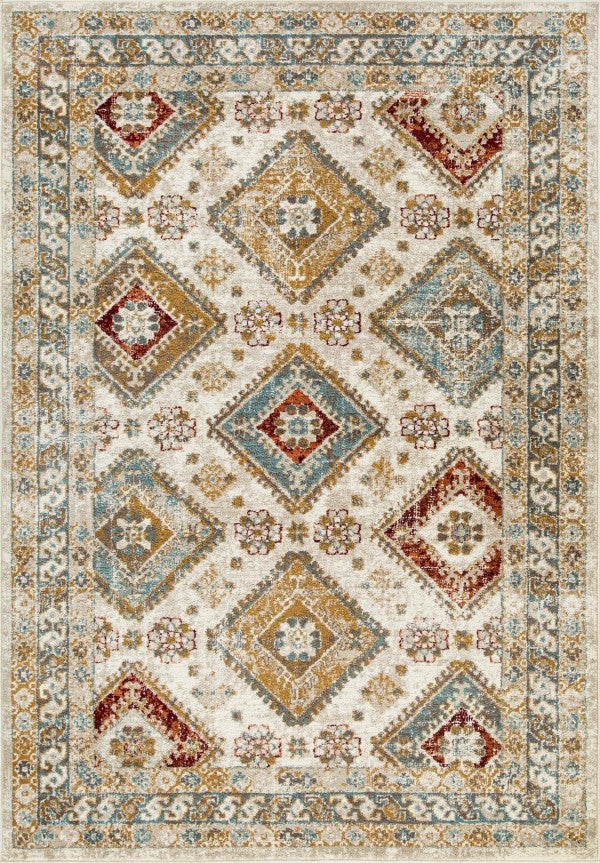 Maisha Area Rug Cream Grey Taupe - Main View