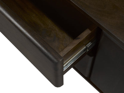 Tiago 63-inch TV Stand - Dark Walnut