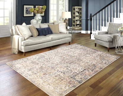 Mercer Area Rug Ivory Beige - Pattern