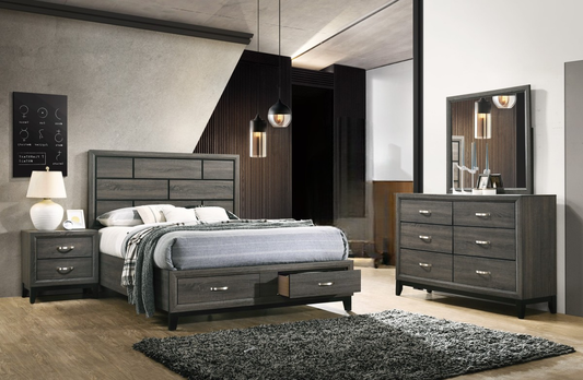 SBBS 0170-7 - QUEEN 7 PIECE SET - GREY
