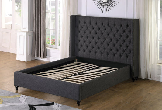 SBBF 1920K - KING PLATFORM BED - GREY
